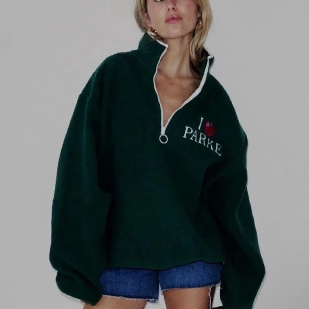Parke Fleece Zip Pullover L/XL